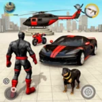 gangster city black rope hero android application logo